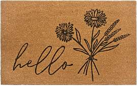 Fußmatte HANSE HOME "Hello & Flowers,
