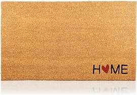 Fußmatte Kokosfaser Home Herzstück - 70x40cm -