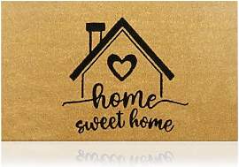 Fußmatte Kokosfaser Home Sweet - 70x40cm -