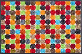 Fußmatte "Mikado Dots" Gr. 15, bunt,