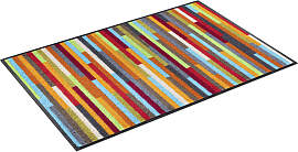 Fußmatte "Mikado Stripes", bunt, B:35cm 