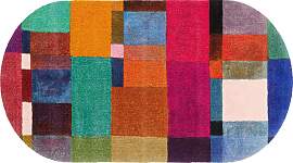Fußmatte "Mosaique", bunt, B:50cm H:9mm 