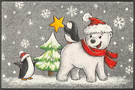 Fußmatte "Polar Friends", bunt, B:50cm