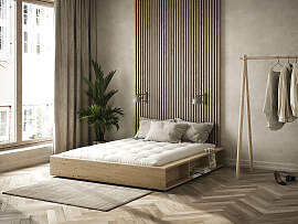 Futonbett KARUP DESIGN "Bettgestell Ziggy Bed 