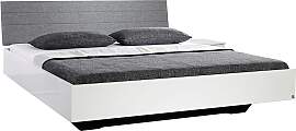 Futonbett RAUCH "Halle", weiß (weiß,