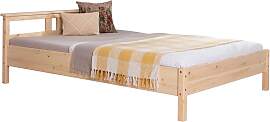 Futonbett TICAA "Merci", beige (kiefer