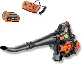 Fuxtec 40 Volt 2in1 Akku-Laubbläser/-Sauger Set