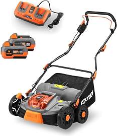 FUXTEC 40V Akku-Vertikutierer FX-E2VE38SET inkl.