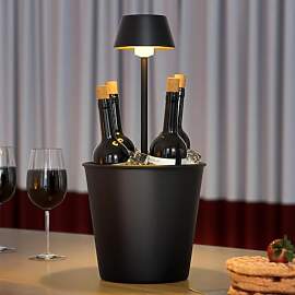 FUYO LED Eiskübel mit Warmlicht – 2-in-1