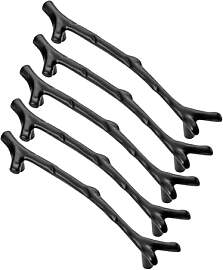 Fyearfly 5Pcs Baum Ast Möbelgriffe, Zinklegierung 