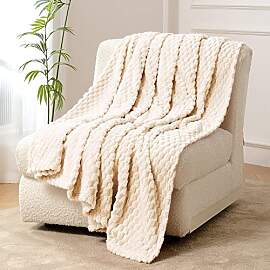 FY FIBER HOUSE Fleece Kuscheldecken, extra weiche
