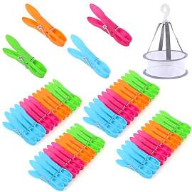 Fzyisw Wäscheklammern 48 Stück Wäscheklammer