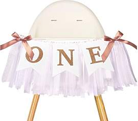 G2PLUS Girlande Hochstuhl Geburtstag 1: One