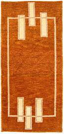 Gabbeh Teppich - Indus 140 x 70 cm - orange