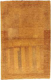 Gabbeh Teppich - Indus 152 x 96 cm - braun