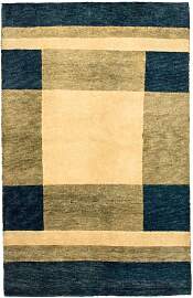 Gabbeh Teppich Indus 165x113cm - Wollteppich