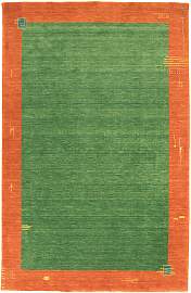 Gabbeh Teppich - Indus 180 x 120 cm - grün