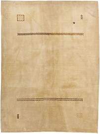 Gabbeh Teppich - Indus - 192 x 143 cm - beige
