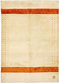 Gabbeh Teppich - Indus 195 x 139 cm - beige