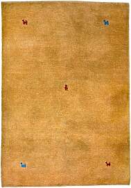 Gabbeh Teppich - Indus 200 x 140 cm - braun