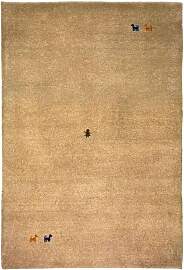 Gabbeh Teppich - Indus 200 x 140 cm - braun