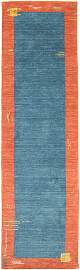Gabbeh Teppich - Indus 200 x 80 cm - blau