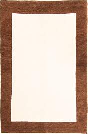 Gabbeh Teppich Indus 202x139cm - Wollteppich