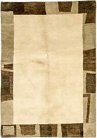 Gabbeh Teppich Indus 203x143cm - Wollteppich