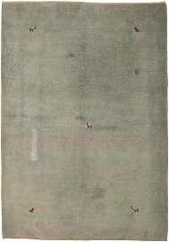 Gabbeh Teppich - Indus 230 x 170 cm - grün