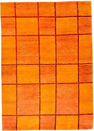 Gabbeh Teppich - Indus 239 x 168 cm - orange
