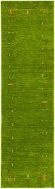 Gabbeh Teppich - Indus 240 x 80 cm - grün