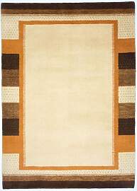 Gabbeh Teppich Indus 243x171cm - Wollteppich