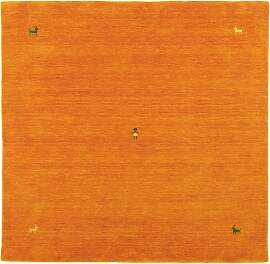 Gabbeh Teppich - Indus 250 x 250 cm - orange