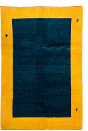 Gabbeh Teppich Indus 290x194cm - Wollteppich