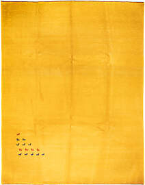 Gabbeh Teppich Indus 385x295cm - Wollteppich