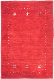 Gabbeh Teppich - Indus 90 x 60 cm - rot