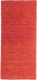 Gabbeh Teppich - Loribaft Indus 107 x 47 cm - rot