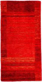 Gabbeh Teppich - Loribaft Indus 142 x 77 cm - rot