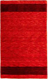 Gabbeh Teppich - Loribaft Indus 159 x 93 cm - rot