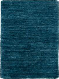 Gabbeh Teppich - Loribaft Softy - 60 x 40 cm - blau