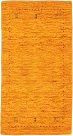 Gabbeh Teppich - Softy 133 x 70 cm - orange