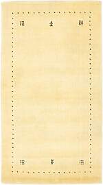 Gabbeh Teppich - Softy 142 x 73 cm - beige