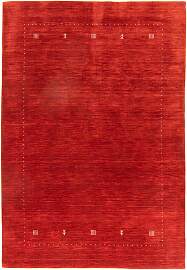 Gabbeh Teppich - Softy 200 x 140 cm - rot
