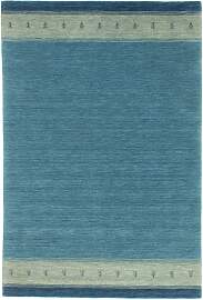 Gabbeh Teppich - Softy 203 x 144 cm - blau
