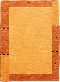 Gabbeh Teppich - Softy - 90 x 60 cm - gold