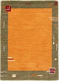 Gabbeh Teppich - Softy - 90 x 60 cm - orange