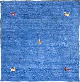 Gabbeh Teppich - Softy quadratisch  - 150 x 150 cm 