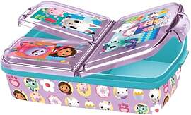 Gabbys Dollhouse Brotdose Kinder - Lunchbox mit 3