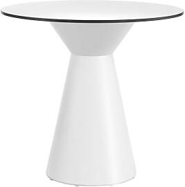 Gaber Roller Gartentisch Ø80cm Kunststoff/HPL