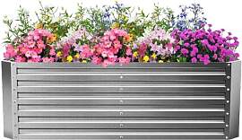 Gabiona | Hochbeet Metall verzinkt 184x90x60 cm